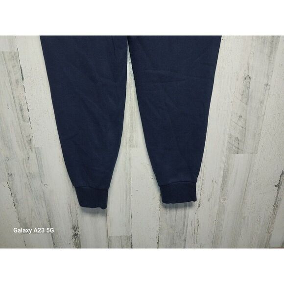 Puma Sweatpants Men’s Size Large Dark Blue Jogger Drawstring Pockets Athleisure - Picture 5 of 8